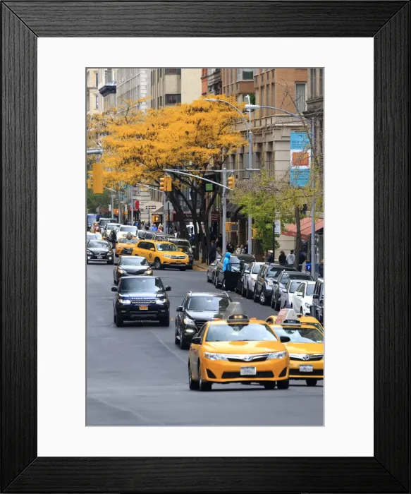 Framed Print : USA, New York City, Manhattan, Upper East Side, Madison Avenue