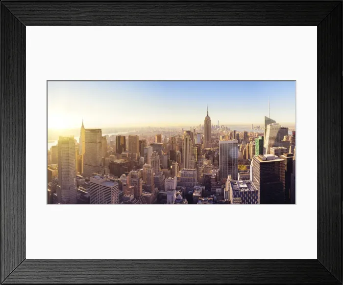 Framed Print : USA, New York, Manhattan, Top of the Rock Observatory, Midtown Manhattan and Empire Framed Print : USA, New York, Manhattan, Top of the Rock Observatory, Midtown Manhattan and Empire