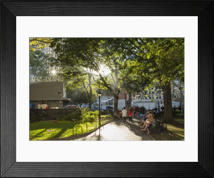 Framed Print : Madison Square Park, Manhattan, New York, USA