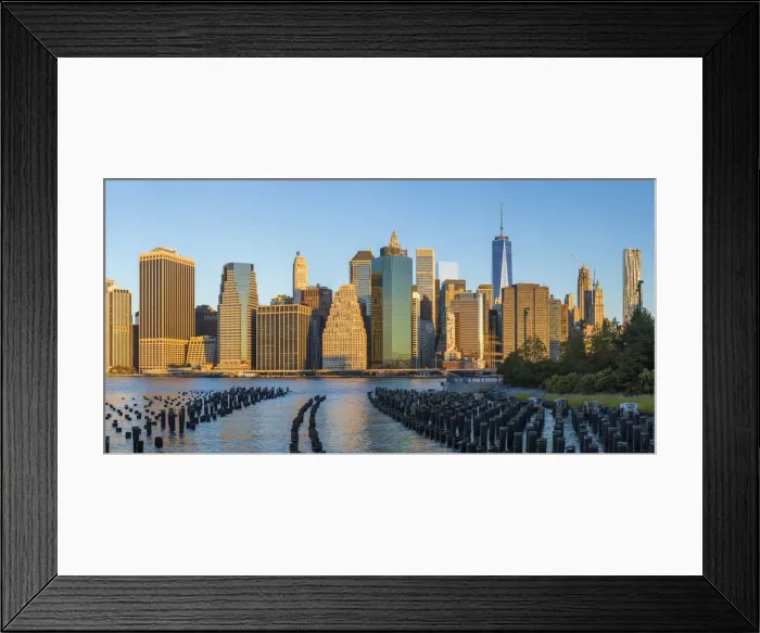 Framed Print : Lower Manhattan, New York, USA Framed Print : Lower Manhattan, New York, USA