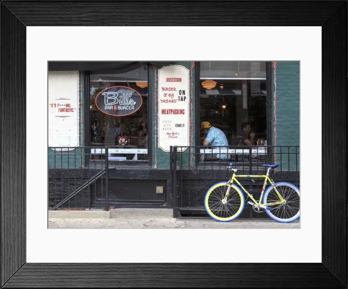 Framed Print : USA, New York, New York City, Manhattan, Meatpacking district Framed Print : USA, New York, New York City, Manhattan, Meatpacking district