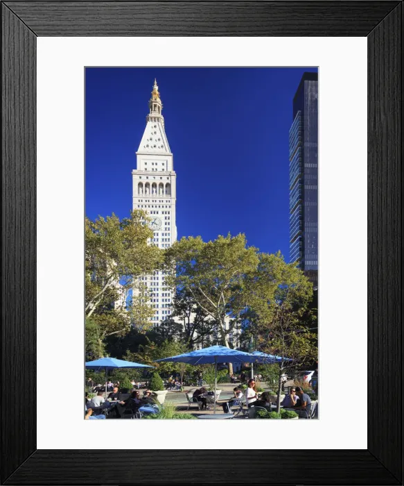 Framed Print : USA, New York, New York City, Manhattan, Madison Square Park Framed Print : USA, New York, New York City, Manhattan, Madison Square Park