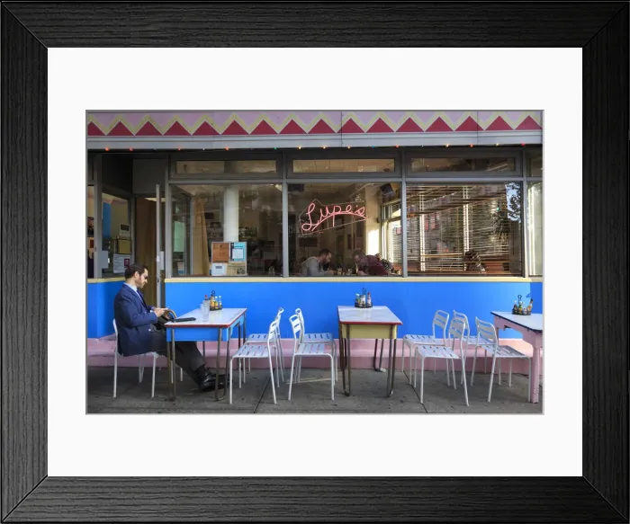 Framed Print : USA, New York, New York City, Manhattan, Little Italy Framed Print : USA, New York, New York City, Manhattan, Little Italy