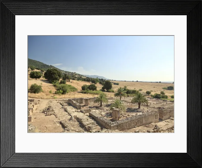 Framed Print : Spain, Andalucia, Cordoba, Madinat al Zahra archeological site, Palace City Framed Print : Spain, Andalucia, Cordoba, Madinat al Zahra archeological site, Palace City