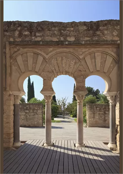 Spain, Andalucia, Cordoba, Madinat al Zahra archeological site, Palace City