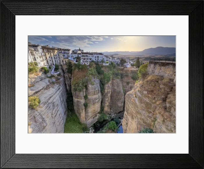 Framed Print : Spain, Andalucia, Ronda Framed Print : Spain, Andalucia, Ronda