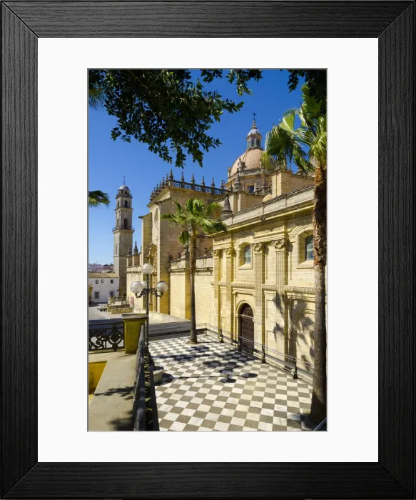 Framed Print : Spain, Andalucia, Cadiz Province, Jerez de la Frontera, Cathedral of San Salvador Framed Print : Spain, Andalucia, Cadiz Province, Jerez de la Frontera, Cathedral of San Salvador