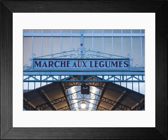 Framed Print : France, Centre Region, Eure et Loir Department, Chartres, covered market Framed Print : France, Centre Region, Eure et Loir Department, Chartres, covered market