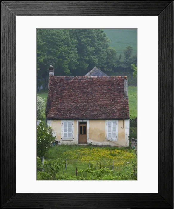 Framed Print : France, Normandy Region, Orne Department, Mortagne au Perche, farmhouse landscape Framed Print : France, Normandy Region, Orne Department, Mortagne au Perche, farmhouse landscape
