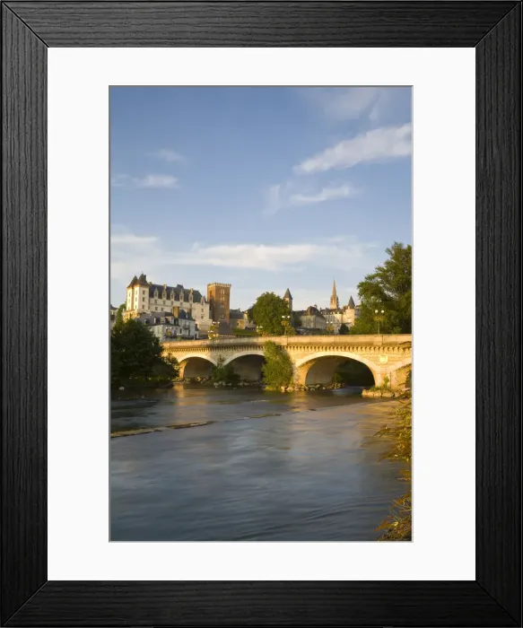 Framed Print : Chateau de Pau, Pau, Pyrenees-Atlantiques, Aquitaine, France