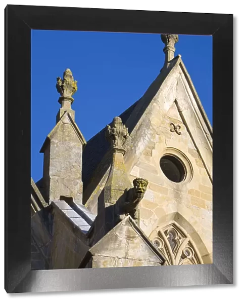 Cathedral Detail, Mirepoix, Ariege, Midi-Pyrenees, France