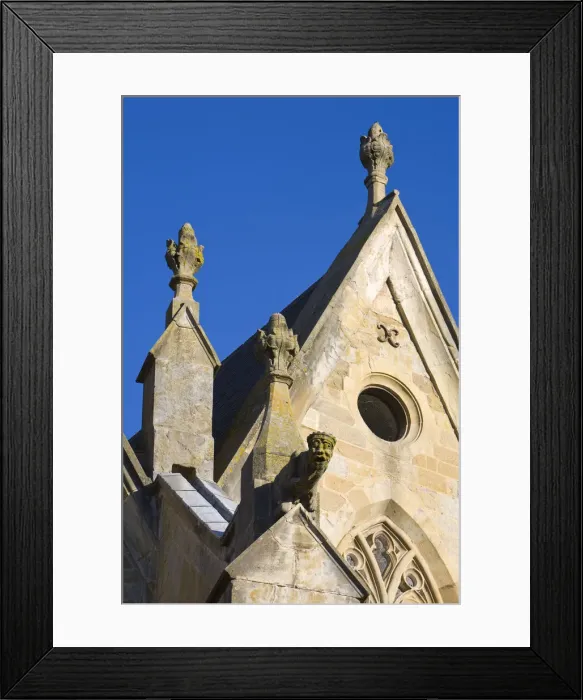 Framed Print : Cathedral Detail, Mirepoix, Ariege, Midi-Pyrenees, France Framed Print : Cathedral Detail, Mirepoix, Ariege, Midi-Pyrenees, France