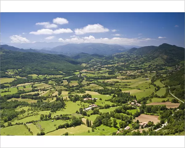 Landscape near Roquefixade, Ariege, Midi-Pyrenees, France