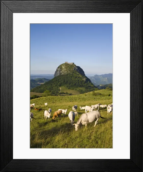 Framed Print : Montsegur, Ariege, Midi-Pyrenees, France Framed Print : Montsegur, Ariege, Midi-Pyrenees, France