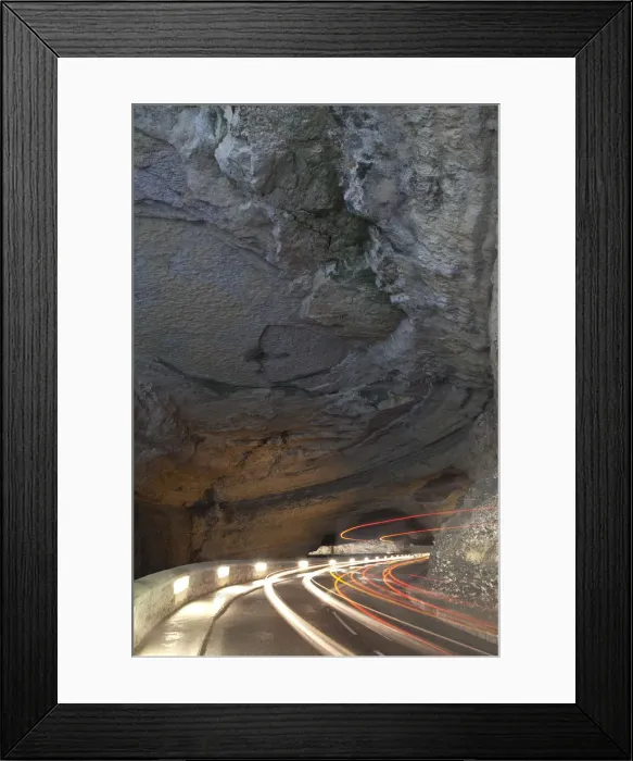 Framed Print : Cave Tunnel, Ariege, Midi-Pyrenees, France Framed Print : Cave Tunnel, Ariege, Midi-Pyrenees, France