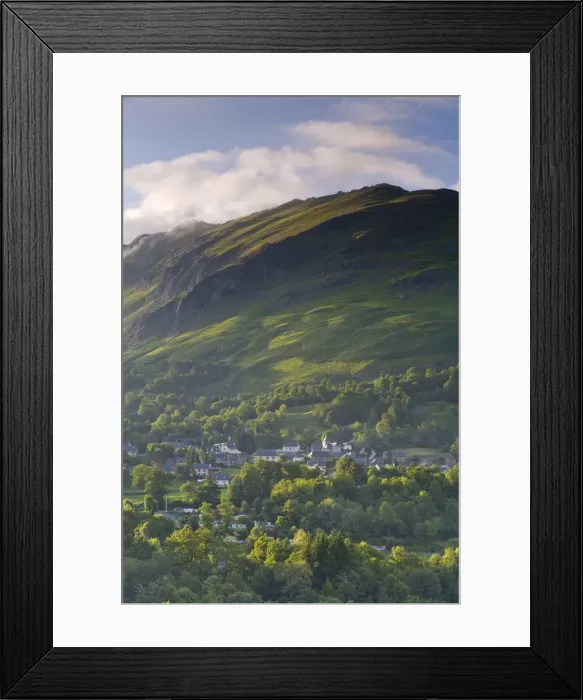 Framed Print : Alpine village near St-Savin, Grange sous la neige, Midi-Pyrenees, France Framed Print : Alpine village near St-Savin, Grange sous la neige, Midi-Pyrenees, France