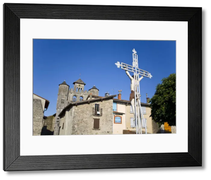 Framed Print : Montjoie en Couserans, Ariege, Midi-Pyrenees, France Framed Print : Montjoie en Couserans, Ariege, Midi-Pyrenees, France