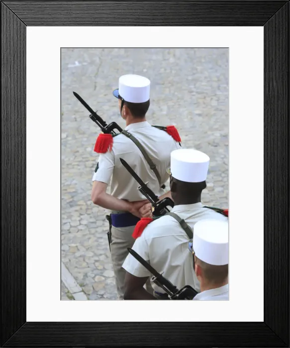 Framed Print : Celebration of Victory Day, Avignon, Provence, France Framed Print : Celebration of Victory Day, Avignon, Provence, France
