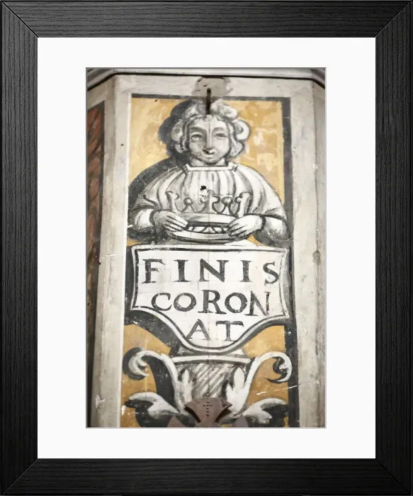 Framed Print : Wall painting, cathedral of St. Cecile, Albi, Tarn, France Framed Print : Wall painting, cathedral of St. Cecile, Albi, Tarn, France