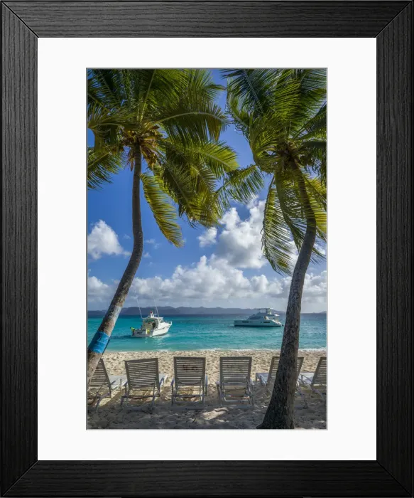 Framed Print : British Virgin Islands, Jost Van Dyke, White Bay, White Bay Beach Framed Print : British Virgin Islands, Jost Van Dyke, White Bay, White Bay Beach