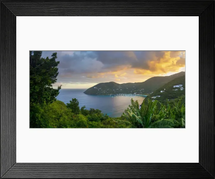 Framed Print : Caribbean, British Virgin Islands, Tortola, Cane Garden Bay
