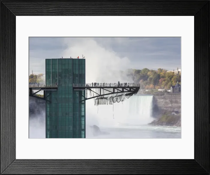 Framed Print : USA, New York, Niagara Falls, American Falls, Observation Tower Framed Print : USA, New York, Niagara Falls, American Falls, Observation Tower