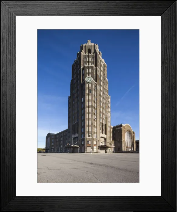 Framed Print : USA, New York, Western New York, Buffalo, former Buffalo Train Station Framed Print : USA, New York, Western New York, Buffalo, former Buffalo Train Station