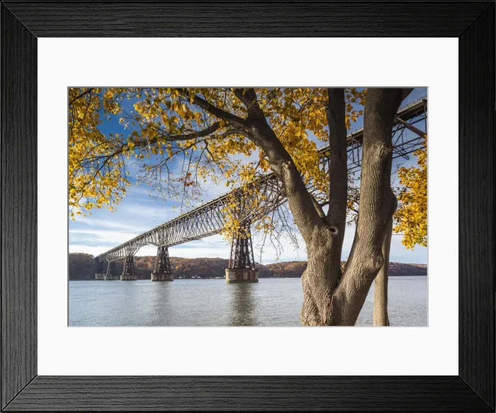 Framed Print : USA, New York, Hudson Valley, Poughkeepsee, Walkway Over The Hudson, pedestrian walkway Framed Print : USA, New York, Hudson Valley, Poughkeepsee, Walkway Over The Hudson, pedestrian walkway