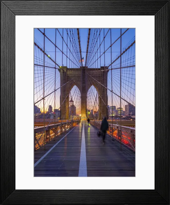 Framed Print : USA, New York, Brooklyn Bridge Framed Print : USA, New York, Brooklyn Bridge