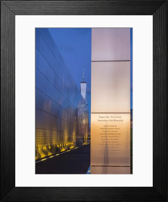 Framed Print : USA, New Jersey, Jersey City, Liberty State Park, Empty Sky memorial to new Jerseyans Framed Print : USA, New Jersey, Jersey City, Liberty State Park, Empty Sky memorial to new Jerseyans