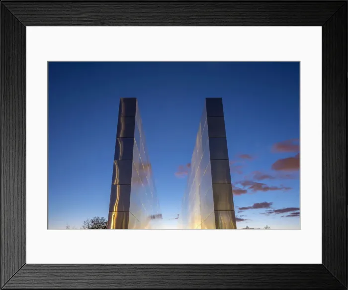 Framed Print : USA, New Jersey, Jersey City, Liberty State Park, Empty Sky memorial to new Jerseyans Framed Print : USA, New Jersey, Jersey City, Liberty State Park, Empty Sky memorial to new Jerseyans