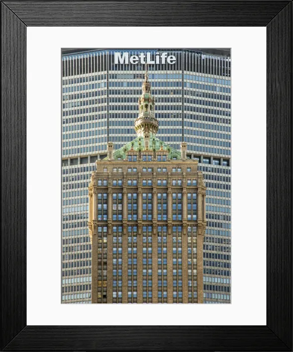 Framed Print : Helmsley and MetLife buildings, Park Avenue, Manhattan, New York City, New York, USA Framed Print : Helmsley and MetLife buildings, Park Avenue, Manhattan, New York City, New York, USA