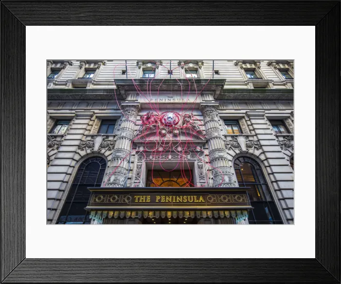 Framed Print : The Peninsula, 5th Avenue, Manhattan, New York City, New York, USA