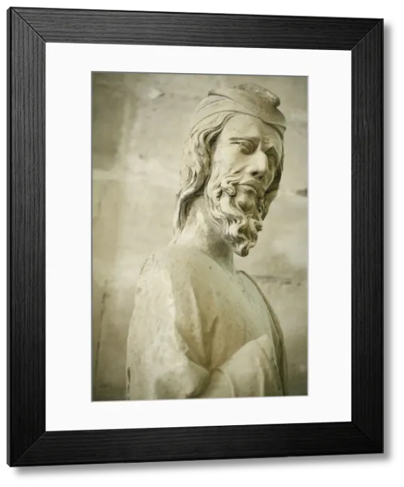 Framed Print : Romanesque sculpture in crypt of Bourges Cathedral, UNESCO World Heritage Site, Bourges Framed Print : Romanesque sculpture in crypt of Bourges Cathedral, UNESCO World Heritage Site, Bourges