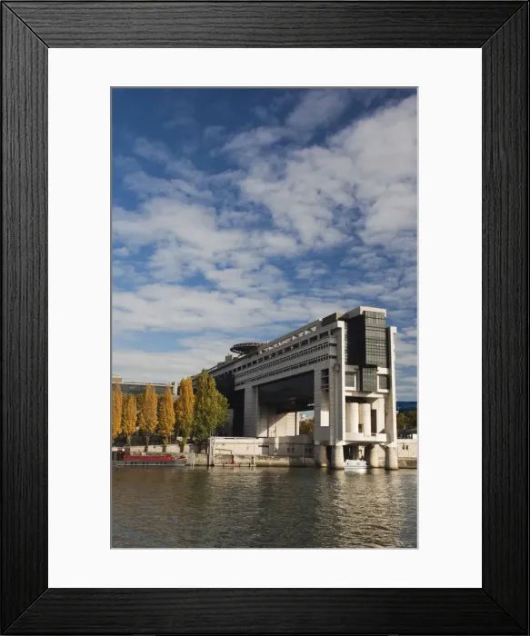 Framed Print : France, Paris, Seine River and the Ministry of Finance building on the Quai de la Rapee Framed Print : France, Paris, Seine River and the Ministry of Finance building on the Quai de la Rapee