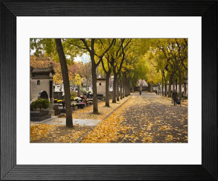 Framed Print : France, Paris, Montparnasse Cemetery, cemetery detail Framed Print : France, Paris, Montparnasse Cemetery, cemetery detail