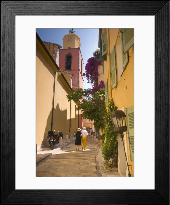 Framed Print : France, Provence-Alpes-Cote d Azur, Var, St. Tropez