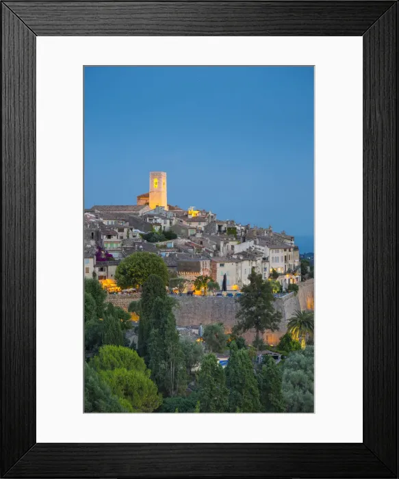 Framed Print : St. Paul de Vence, Alpes-Maritimes, Provence-Alpes-Cote D Azur, French Riviera Framed Print : St. Paul de Vence, Alpes-Maritimes, Provence-Alpes-Cote D Azur, French Riviera