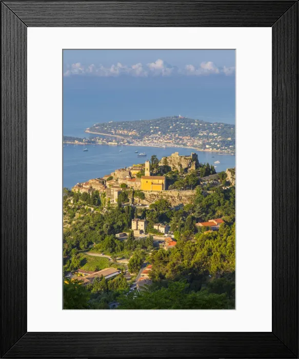 Framed Print : Eze, Alpes-Maritimes, Provence-Alpes-Cote D Azur, French Riviera, France Framed Print : Eze, Alpes-Maritimes, Provence-Alpes-Cote D Azur, French Riviera, France