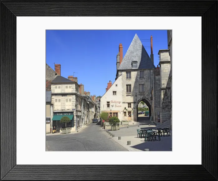 Framed Print : La Charita -sur-Loire, Burgundy, France Framed Print : La Charita -sur-Loire, Burgundy, France