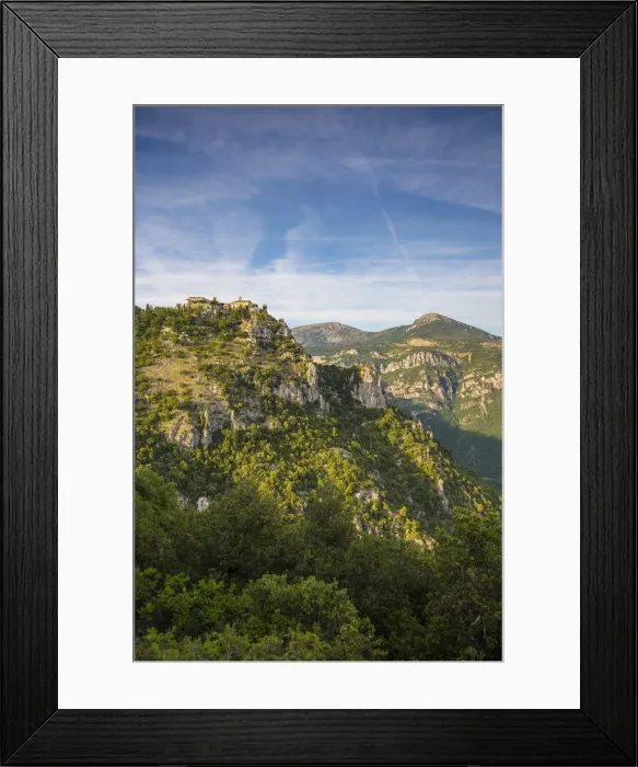 Framed Print : Gourdon, Alpes-Maritimes, Provence-Alpes-Cote D Azur, French Riviera, France Framed Print : Gourdon, Alpes-Maritimes, Provence-Alpes-Cote D Azur, French Riviera, France