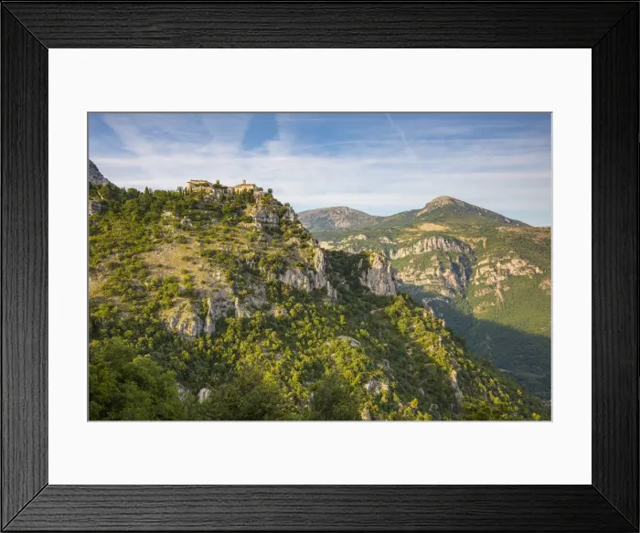 Framed Print : Gourdon, Alpes-Maritimes, Provence-Alpes-Cote D Azur, French Riviera, France Framed Print : Gourdon, Alpes-Maritimes, Provence-Alpes-Cote D Azur, French Riviera, France