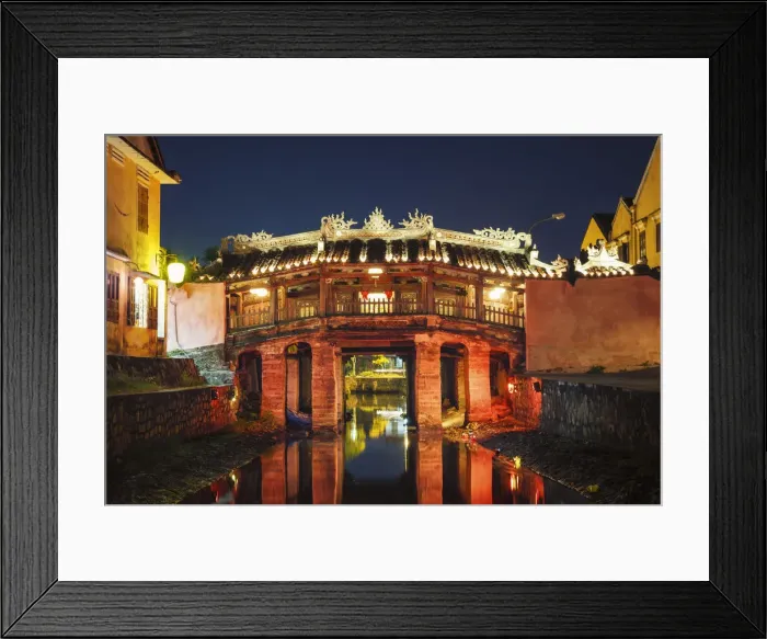 Framed Print : Vietnam, Quang Nam, Hoi An old town (UNESCO Site), Japanese Covered Bridge Framed Print : Vietnam, Quang Nam, Hoi An old town (UNESCO Site), Japanese Covered Bridge