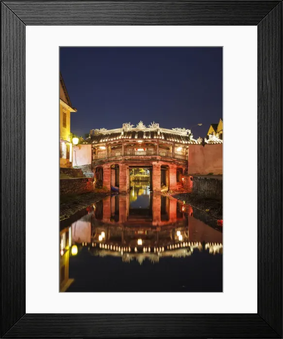 Framed Print : Vietnam, Quang Nam, Hoi An old town (UNESCO Site), Japanese Covered Bridge Framed Print : Vietnam, Quang Nam, Hoi An old town (UNESCO Site), Japanese Covered Bridge