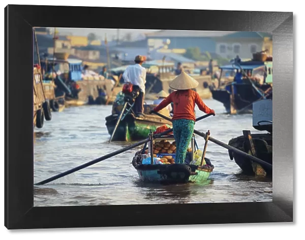 Vietnam, Mekong Delta, Can Tho, Cai Rang Floating Market