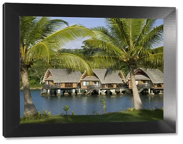 Vanuatu, Efate Island Port Vila, Le Meridien Resort -Beach Bungalows on the Erakor Lagoon