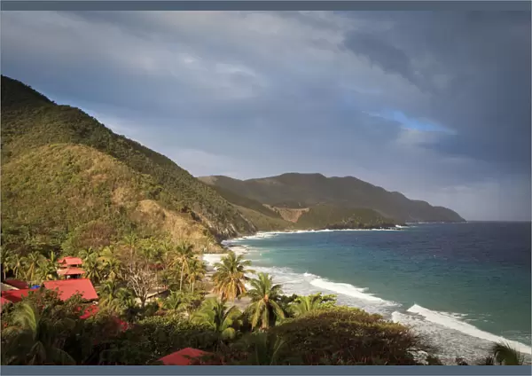 Caribbean, US Virgin Islands, St. Croix, Cane Garden Bay and Carambola beach resort