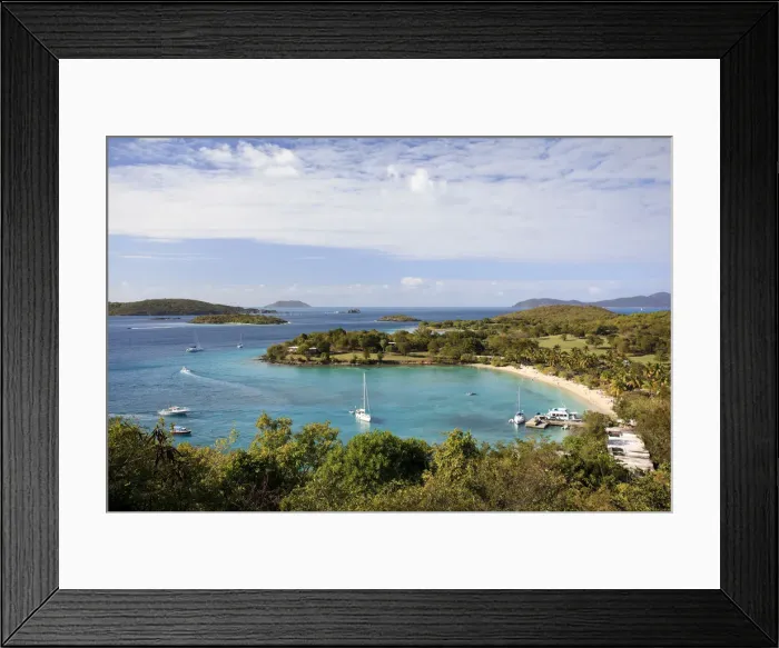 Framed Print : Caribbean, US Virgin Islands, St. John, Virgin Islands National Park, Caneel Bay Framed Print : Caribbean, US Virgin Islands, St. John, Virgin Islands National Park, Caneel Bay