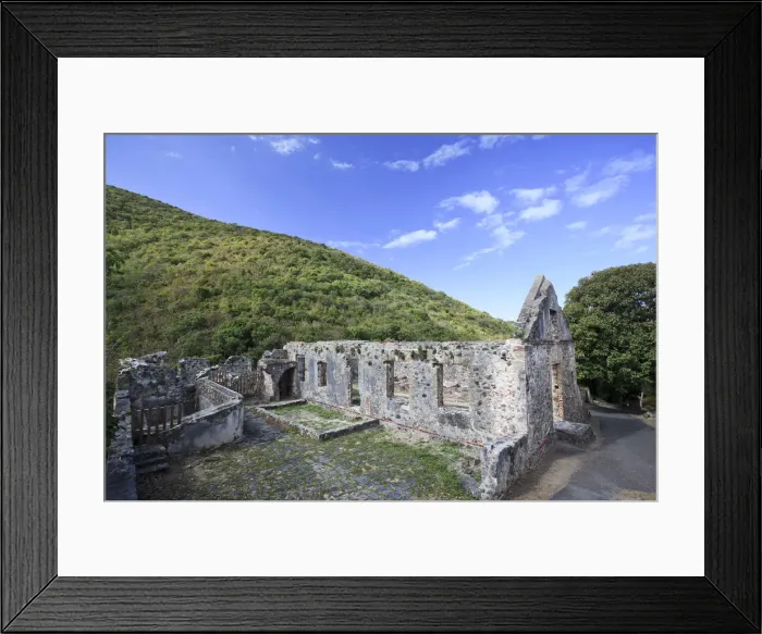 Framed Print : Caribbean, US Virgin Islands, St. John, Virgin Islands National Park, Historic Annaberg Framed Print : Caribbean, US Virgin Islands, St. John, Virgin Islands National Park, Historic Annaberg