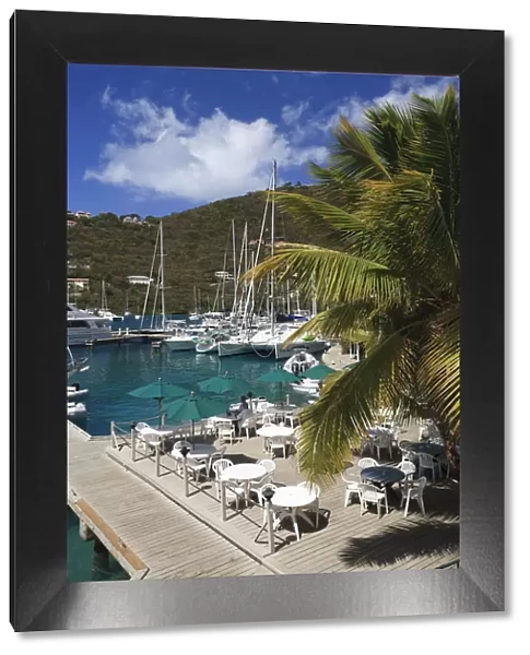 Caribbean, British Virgin Islands, Tortola, Sopers Hole Marina